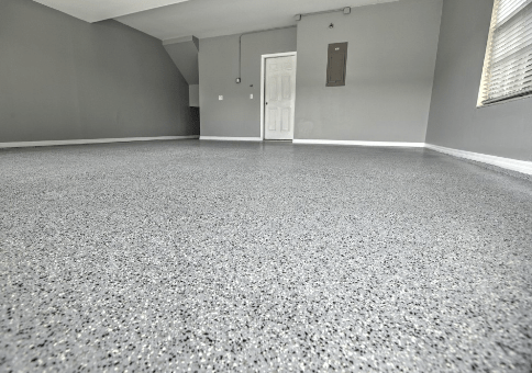 Garage floor refinishing